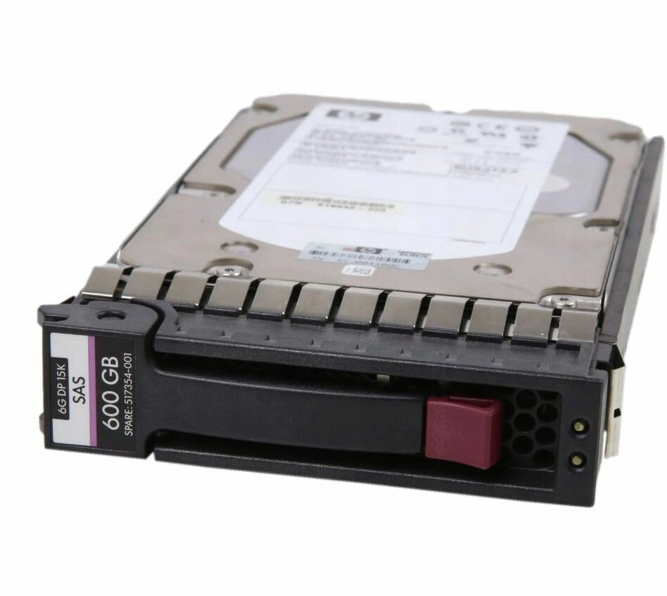 Жесткий диск HP SAS 600Гб 3.5" 15000 rpm (516828-B21)