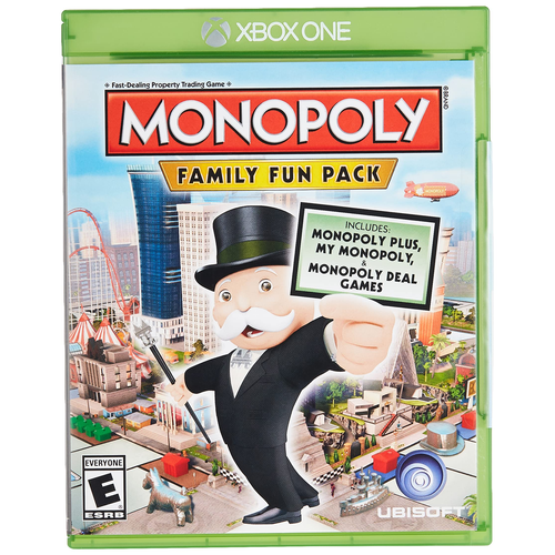 Игра Monopoly Family Fun Pack (3в1) для Xbox One, Series x|s, русский язык, электронный ключ Аргентина hasbro card game monopoly deal