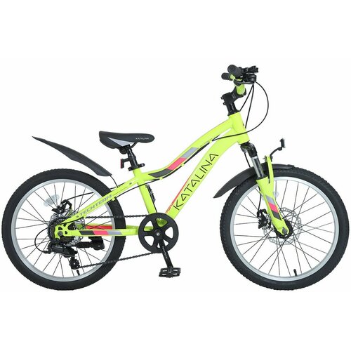 Велосипед Katalina 22х12 желтый 22920₽