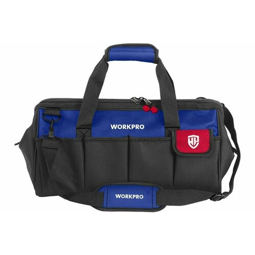 Сумка для инструмента WORKPRO 600D WP281005 460x215x245мм, с широким горлом, на молнии 18