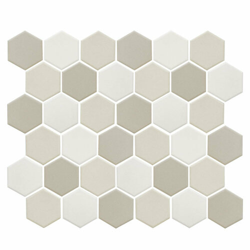 Мозаика Starmosaic Slip Hexagon Small LB Mix противоскользящая 28,2x32,5 (цена за 1 шт)
