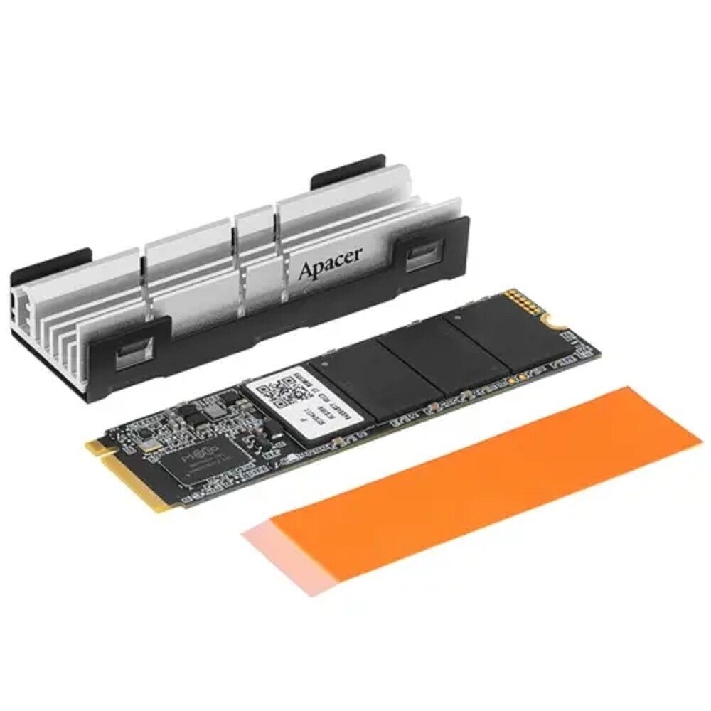 Накопитель SSD M.2 2280 Apacer AS2280Q4 2TB PCIe Gen4x4 with NVMe 3D TLC 5000/4400MHz IOPS 750K MTBF 1.5M 1.8DWPD RTL - фото №18