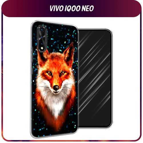 Силиконовый чехол на Vivo iQOO Neo/V17 Neo / Виво iQOO Neo/V17 Neo Волшебная лиса силиконовый чехол на vivo iqoo neo v17 neo виво iqoo neo v17 neo разные бабочки прозрачный