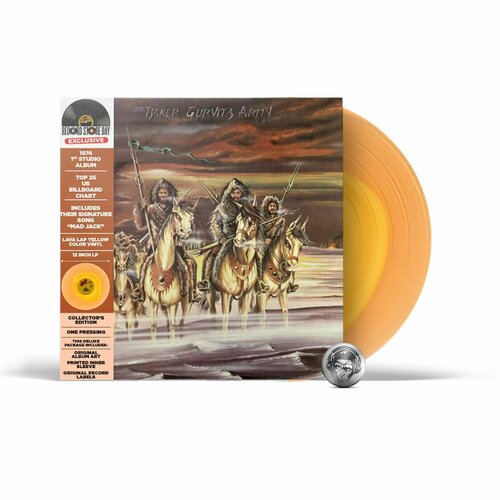 The Baker Gurvitz Army - The Baker Gurvitz Army (coloured) (LP) 2023 Yellow Orange, RSD, Limited Виниловая пластинка