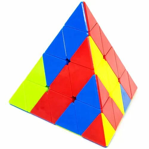 Пирамидка рубика 4x4 / QiYi MoFangGe Pyramid / Игра головоломка