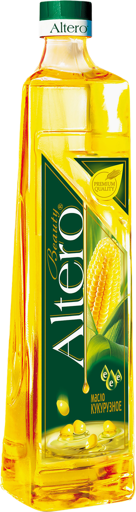 Масло кукурузное ALTERO Beauty рафинированное дезодорированное марка П, 810мл