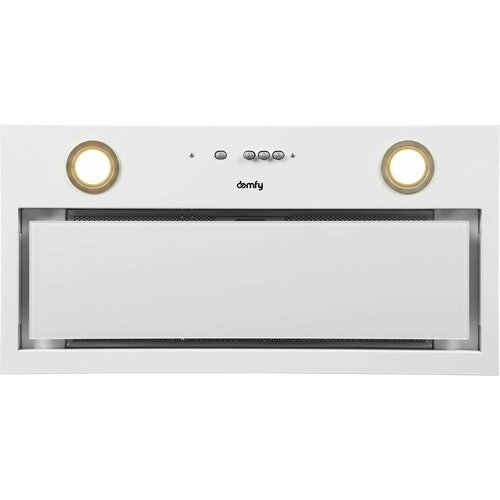Встраиваемая вытяжка DOMFY DM6036BB WG, управление кнопочное, белый