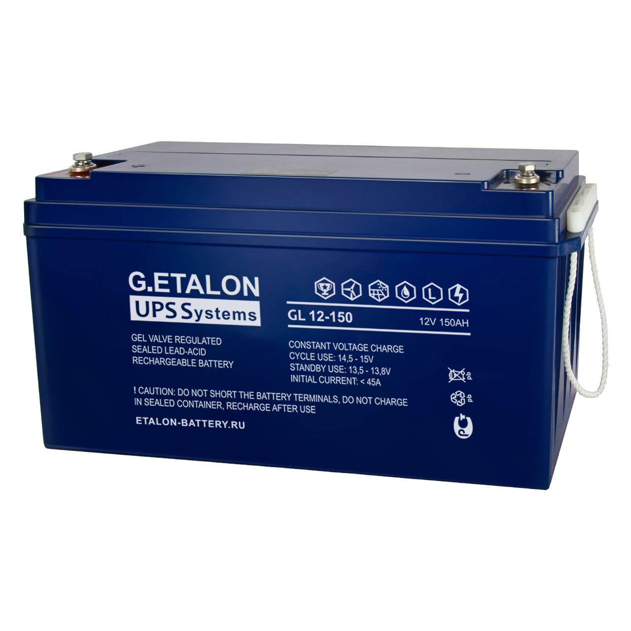 Аккумуляторная батарея G.ETALON GL 12-150 (12В-150Ач / 150000мАч) / GEL