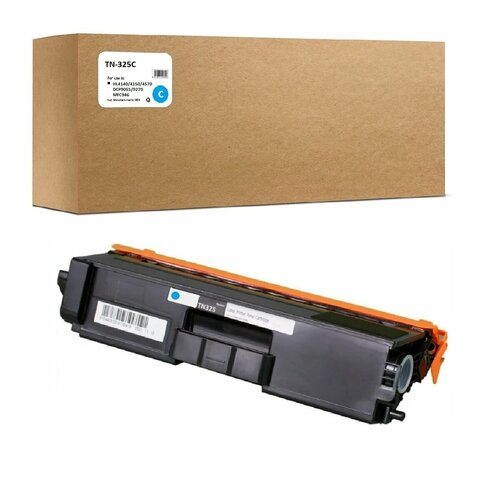 Картридж TN325C для Brother HL4140/4150/4570/DCP9055/9270/MFC946 4K Cyan White Box Compatible (совместимый)