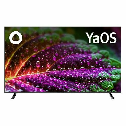 43 Телевизор BBK 43LEX-7260FTS2C B FULL HD черный смарт ТВ YaOS 29950₽