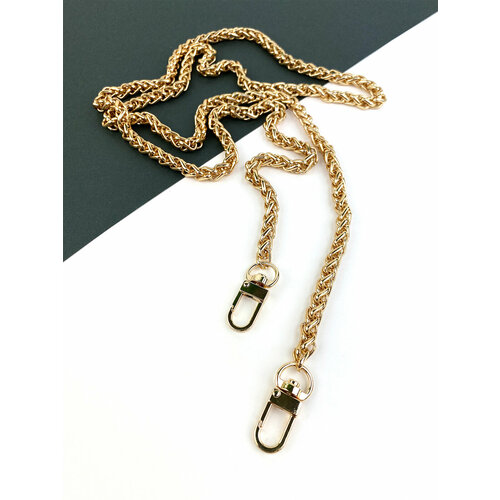 Цепочка для сумки длинной 110 см с карабинами 120₽