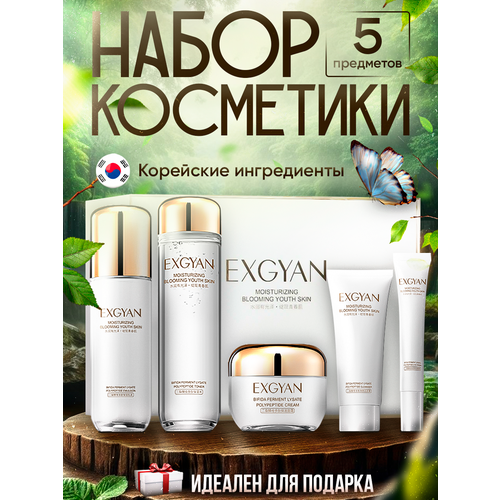 Exgyan Подарочный набор косметики уходовой для лица 5 в 1