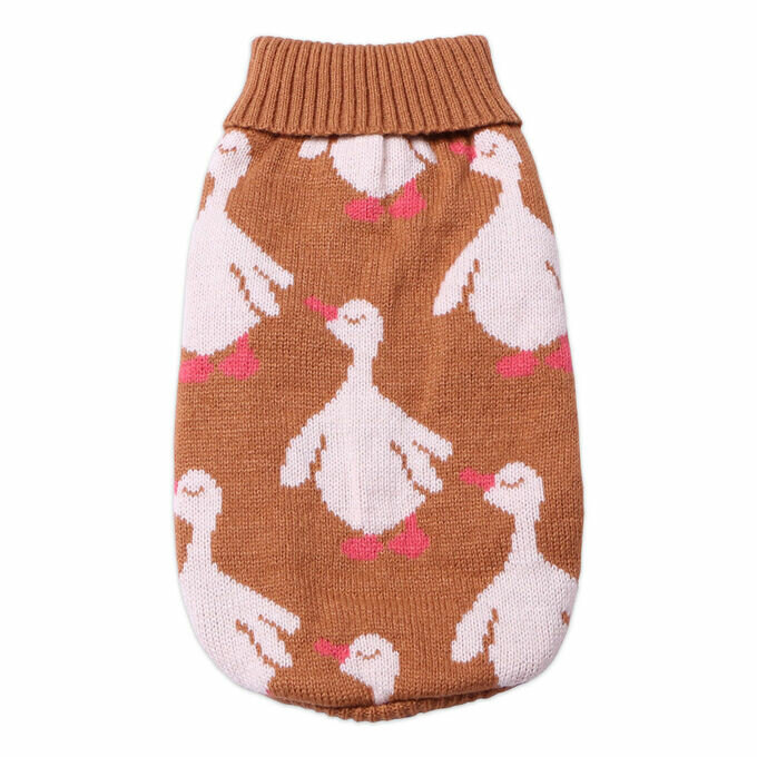 LionPets Свитер для собак р. S, акрил, песочный, спина 25см