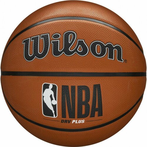 Баскетбольный мяч Wilson NBA DRV Plus, WTB9200XB07 р.7 оранжевый, коричневый, черный, размер 7