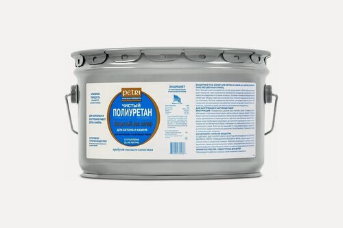 Изображение товара Лак Petri Concrete and Stone Sealer защитный для бетона и камня, матовый 9,46л