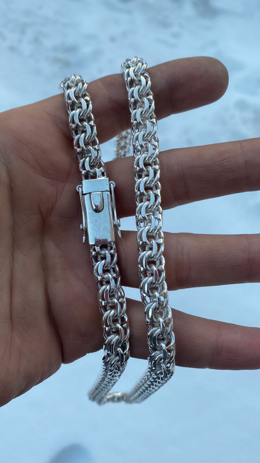 Цепь серебро, 925 проба