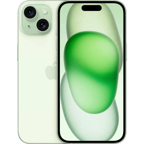 Смартфон Apple iPhone 15 256Gb nano SIMeSIM Green Зеленый 117216₽