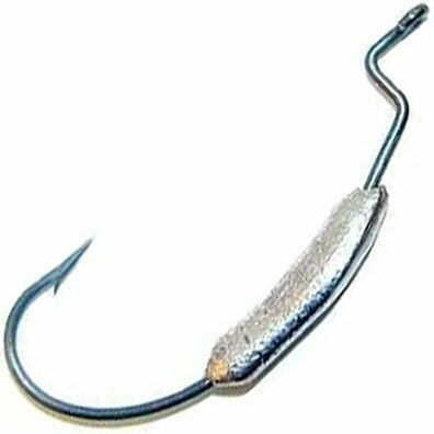 Крючок офсетный огруженный SFish Eagle Claw 3/0 15 гр, 1 шт