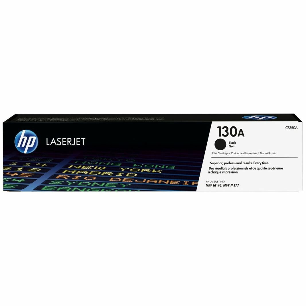Картридж HP 130A (CF350A), черный (Black)