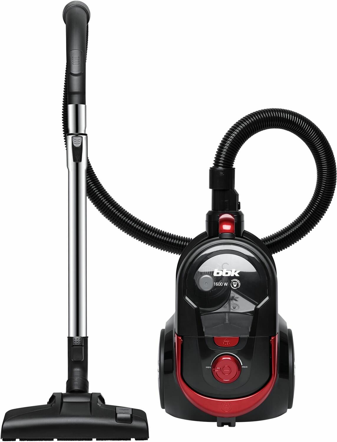 Пылесос для дома мощный с контейнером BV1801 бургунди