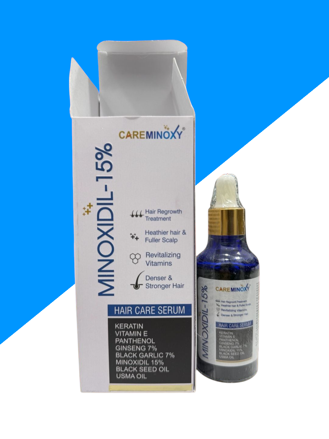 Миноксидил 15% Minoxidil Topical Solution USP 10%, для роста волос и бороды, 60 мл