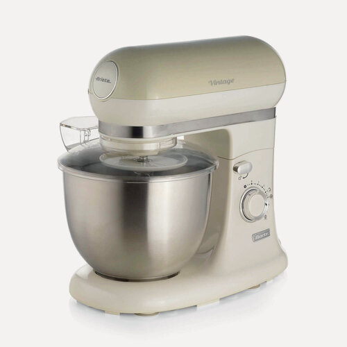 Изображение товара Планетарный миксер Ariete Vintage, бежевый, 2400 Вт, чаша 5.5 л, 10 скоростей (00C158803AR0)