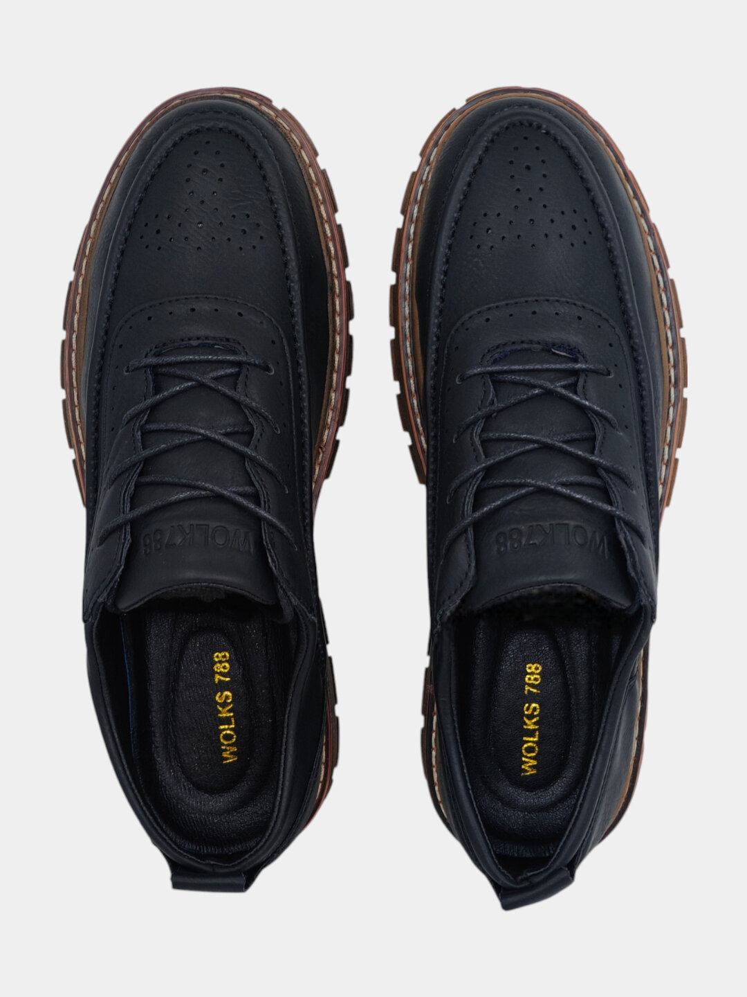 Лоферы  Туфли мужские Solid Step, из экокожи, водонепроницаемые, размер 38 39 40 41 42 43, хаки — фото 1