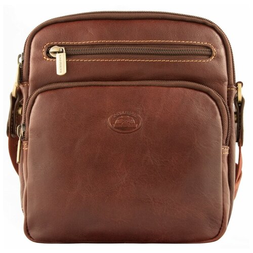 фото Сумка кросс-боди tony perotti, коричневый