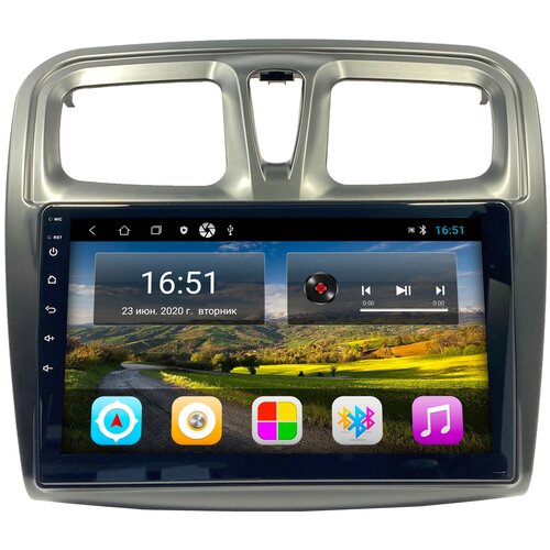 Штатная магнитола Zenith Renault Logan 2 2014-2021, Android 10, 2/16GB