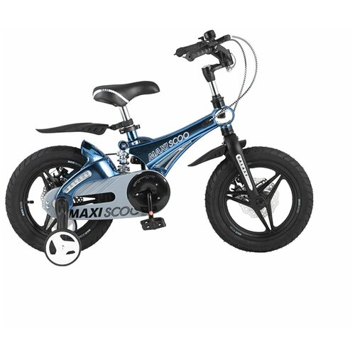 Велосипед MAXISCOO Galaxy Делюкс плюс-14-21г. (темно-синий перламутр) MSC-G1405DP