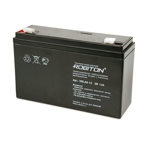 Аккумулятор ROBITON VRLA6-12, 1шт