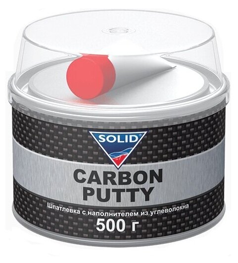 Шпатлевка с карбоновой нитью SOLID CARBON PUTTY 500гр