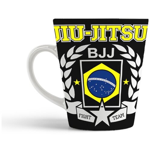 фото Кружка-латте coolpodarok "jiu jitsu (джиу джитсу)"