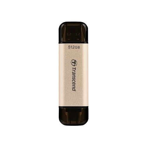 Флеш Диск Transcend 512Gb Jetflash 930С TS512GJF930C USB3.0 золотистый/черный usb flash drive transcend jetflash 930c 256 гб ts256gjf930c