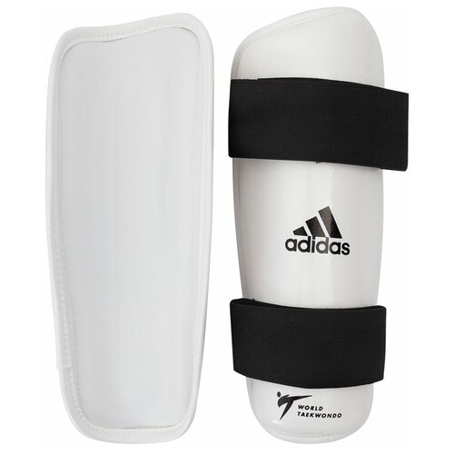 Защита голени для тхэквондо WT Shin Pad Protector белая (размер S) защита предплечья для тхэквондо wt forearm protector белая размер s