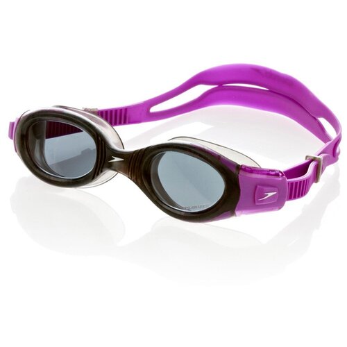 фото Очки для плавания speedo futura biofuse polarised femme, цвет - черный/фиолетовый