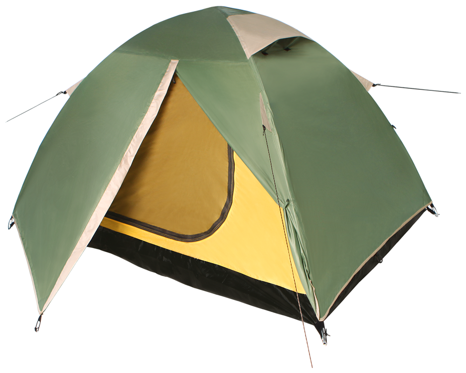 Палатка BTrace Malm 3 зеленый/бежевый