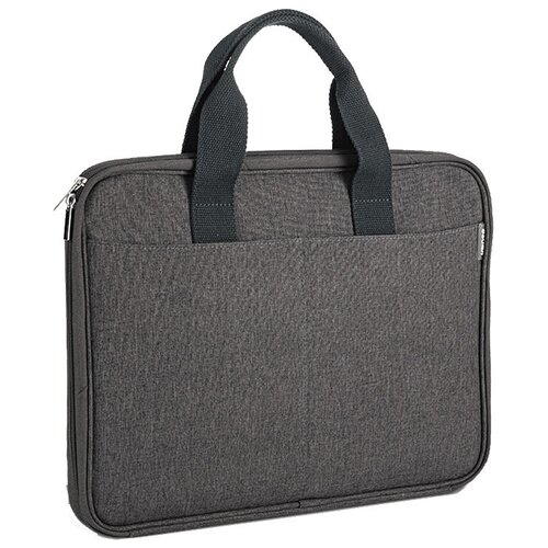 Портфель Deli 63800GREY 28.5x38x3см серый