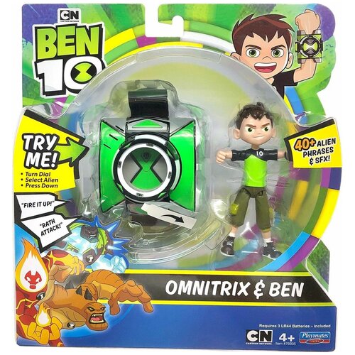 фото Playmates toys часы ben 10 омнитрикс фигурка ben 10 12.5 см