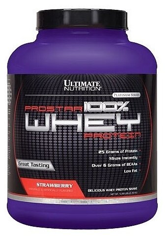 Протеин Ultimate Nutrition Prostar 100% Whey Protein 2270 гр