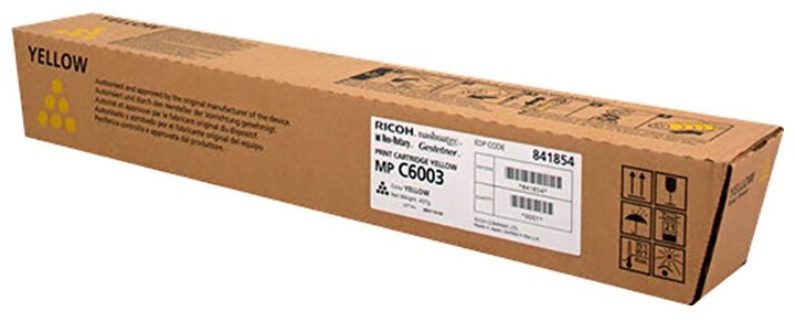 Ricoh MPC6003 (841854) картридж желтый (22500 стр.)