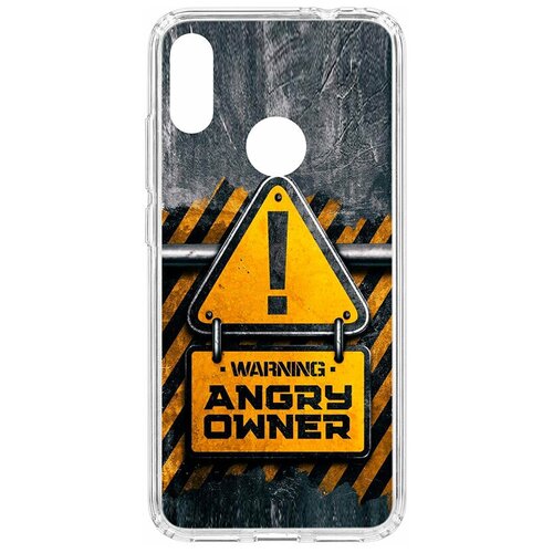фото Чехол на xiaomi redmi note 7 / note 7 pro kruche print angry owner / чехол для xiaomi / чехол с рисунком / чехол с принтом / чехол для ксяоми / чехол для хаоми / бампер на сяоми / чехол накладка для ксяоми / противоударная накладка для xiaomi redmi mi / защита для redmi / защита на mi / cиликоновый чехол для xiaomi redmi / пластиковый чехол на ксиаоми / защитный чехол для хаоми / чехольчик / защита телефона / ударопрочный чехол кruче