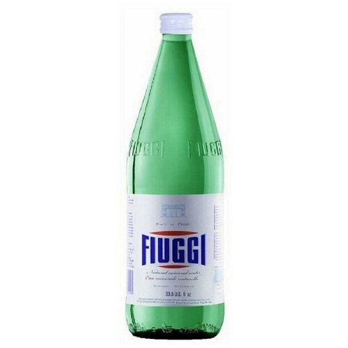 Вода минеральная Fiuggi (Фьюджи) 3 шт. по 1.0 л, негазированная, стекло