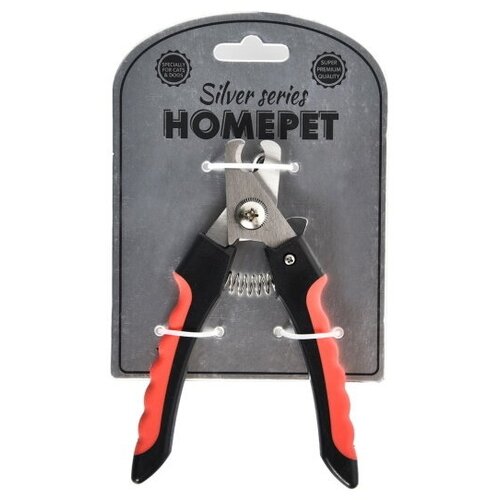 Когтерез Homepet Silver Series когтерез секатор для кошек и собак (16,5 х 5,5 см, Черный)