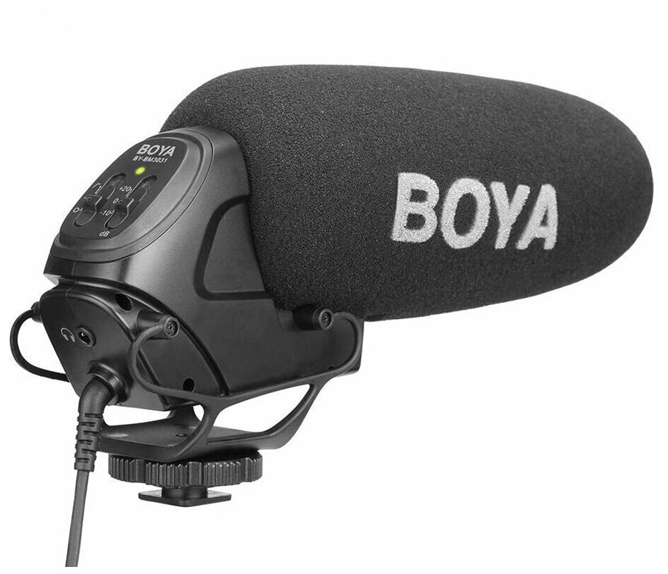 Микрофон Boya BY-BM3031, направленный, моно, 3.5 мм