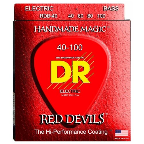 фото Dr strings rdb-40 струны для 4-струнной бас-гитары