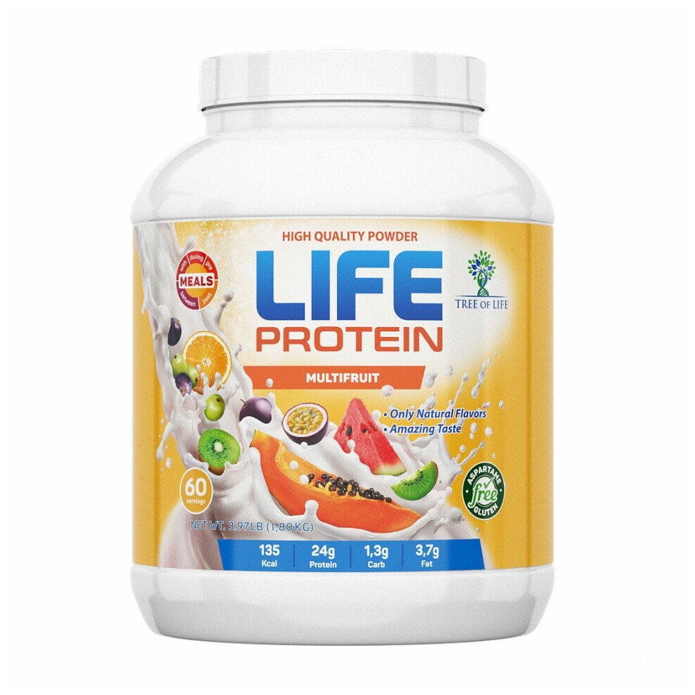 Tree of Life LIFE Protein 1800 г Multifruit