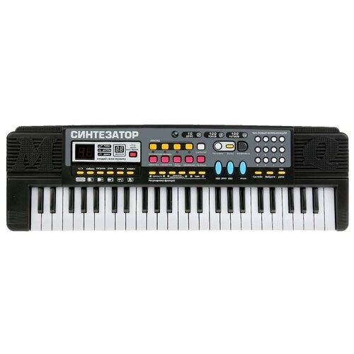 Электронный синтезатор Играем Вместе, на бат, 49 клавиш, микрофон В1035325-R