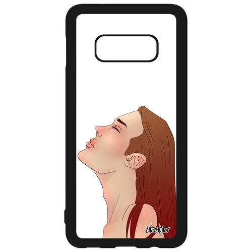 фото Защитный чехол на телефон // samsung galaxy s10e // "надежда" ожидание тишина, utaupia, белый