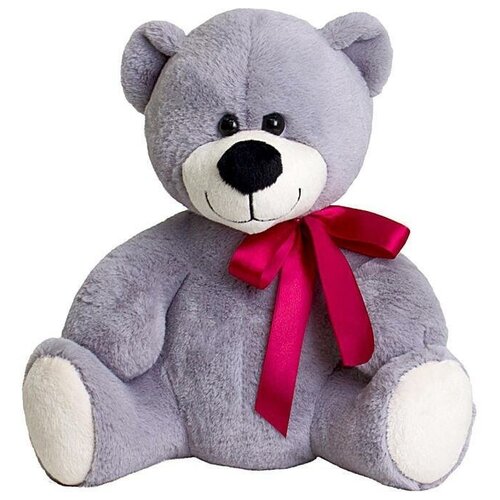 мягкая игрушка медведь мишаня цвет серый 32 см Мягкая игрушка Медведь Мишаня , цвет серый, 32 см